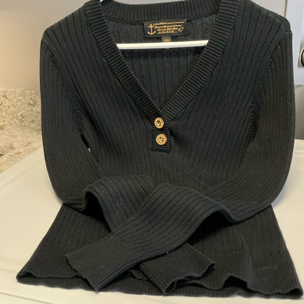 Ralph Lauren Black Sweater